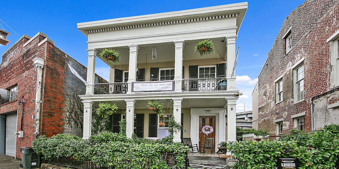 Front of the Mansion